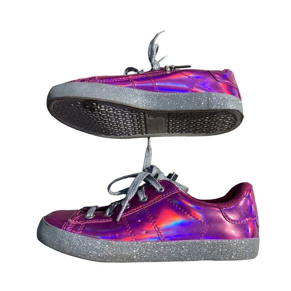 Kidpik Iridescent Pink Kids Shoes Size 13 - Picture 1 of 9